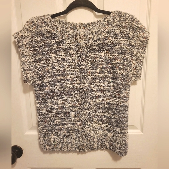 80's short sleeve sweater - Picture 1 of 4